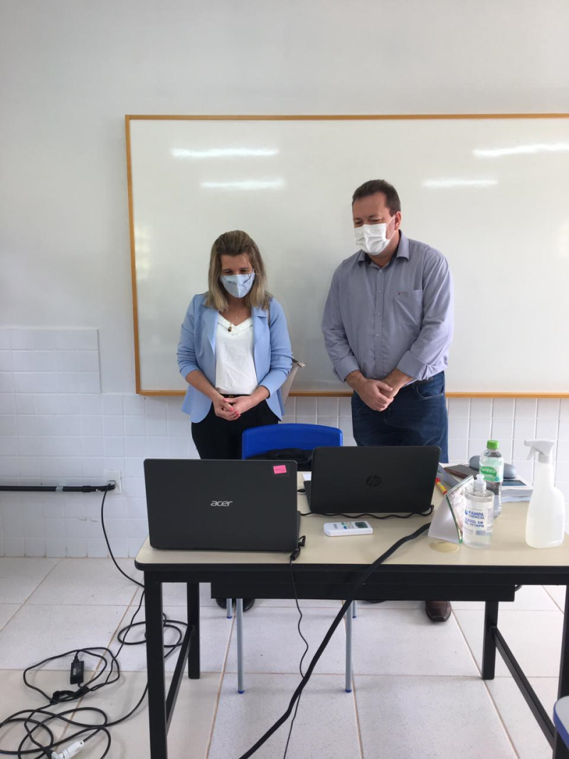 RETORNO AS AULAS PRESENCIAIS EM SAO JOSE DO INHACORÁ